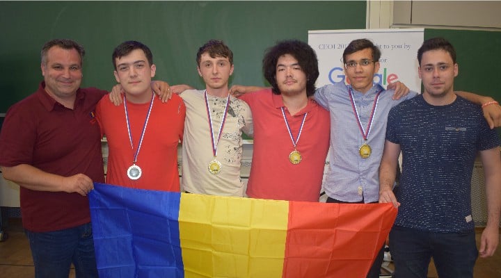 National: FELICITĂRI! 4 medalii, dintre care trei de aur, pentru România la Olimpiada de Informatică a Europei Centrale (CEOI 2017) 1