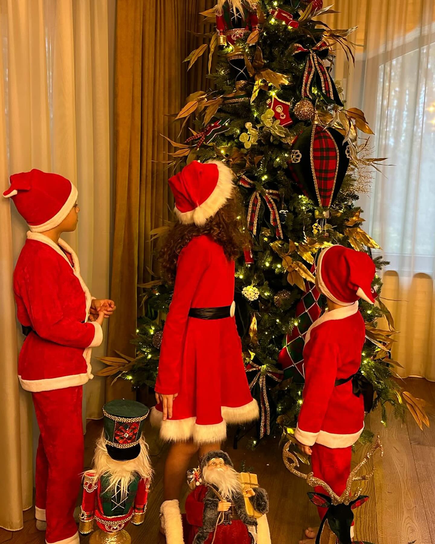 (Foto) Mirela Vaida și-a împodobit Bradul de Crăciun. „Știu, o sa îmi spuneți ca se împodobește in Ajun! Ei, bine, la noi in casa e tradiție ca Mos Nicolae sa ne gaseasca cu bradul împodobit!” 2
