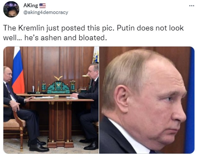 (Foto) Putin nu arată bine... „este cenușiu și umflat". Putin ar avea dereglări provocate de consumul de steroizi 3