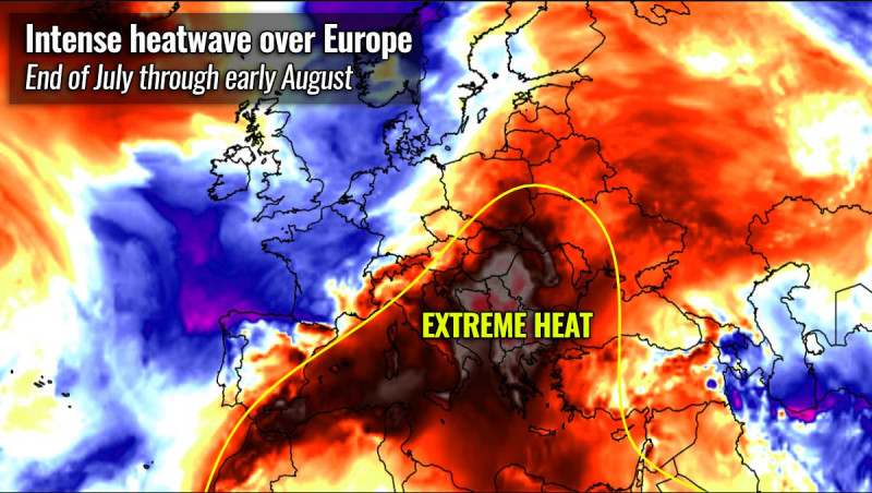 (Foto) România va fi „arsă” de un val de căldură extremă timp de 7 zile. Furtuni violente ieri în mai multe locuri din țară 1