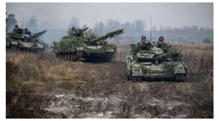 Presa chineză: Trupele Ucrainei au aruncat în aer un grup de vehicule blindate rusești în apropierea unui sat din prefectura Kiev 1