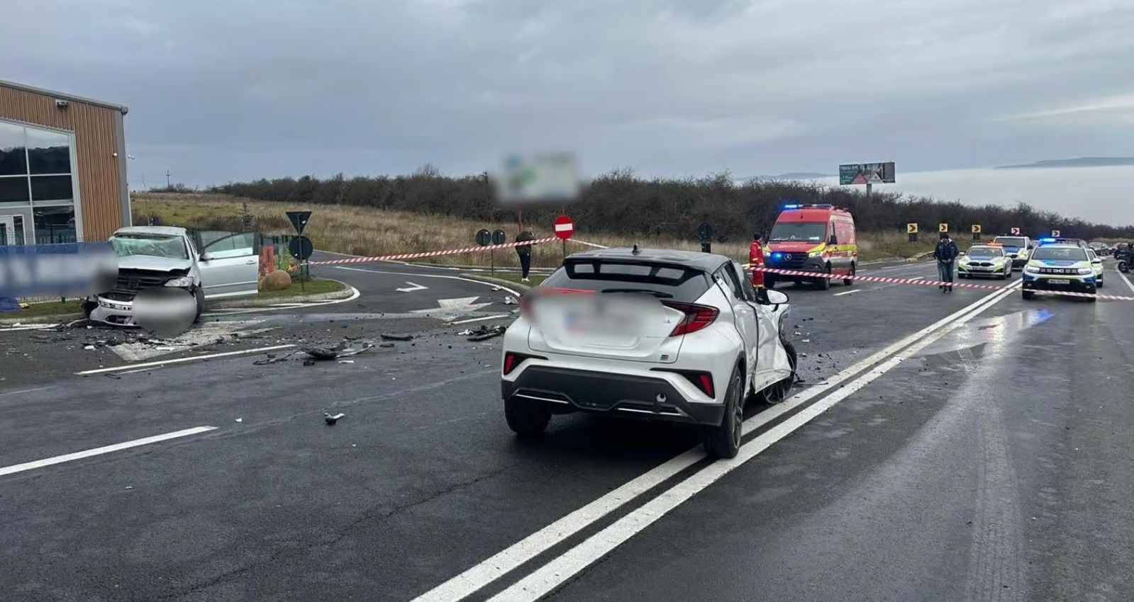 (Video) Momentul accidentului mortal de pe DN1, filmat cu o cameră de bord. Un bărbat a murit iar alte trei persoane au fost rănite 2