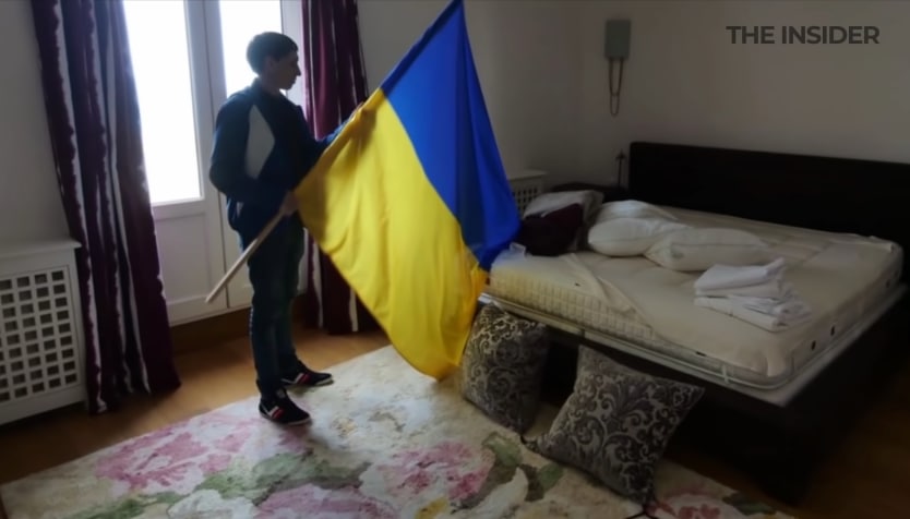 (Foto/Video) Vila fiicei lui Vladimir Putin a fost ocupată de un activits francez care a schimbat încuietorile și a invitat refugiați ucraineni să se cazeze 4