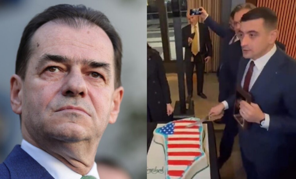 Explicația lui Simion pentru tortul „Groenlanda”. Ludovic Orban îl ironizează: „chelner la masa unor congresmeni puțin cunoscuți” 1