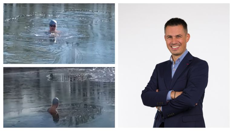 (Video) Ultimele imagini cu Bogdan Socol în viață. Comentatorul a murit în timp ce înota într-un lac înghețat. „Avea 3 copii!!! 3 copii reușiți. 3 copii care aveau nevoie de tatăl lor” 1