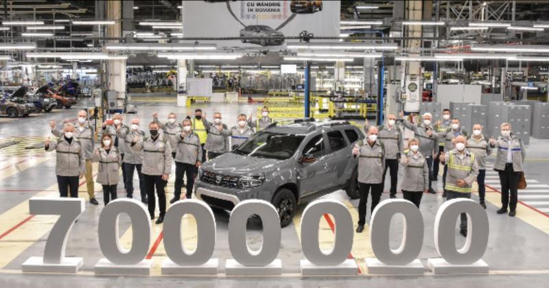Dacia a construit vehiculul cu numărul 7 milioane! 1