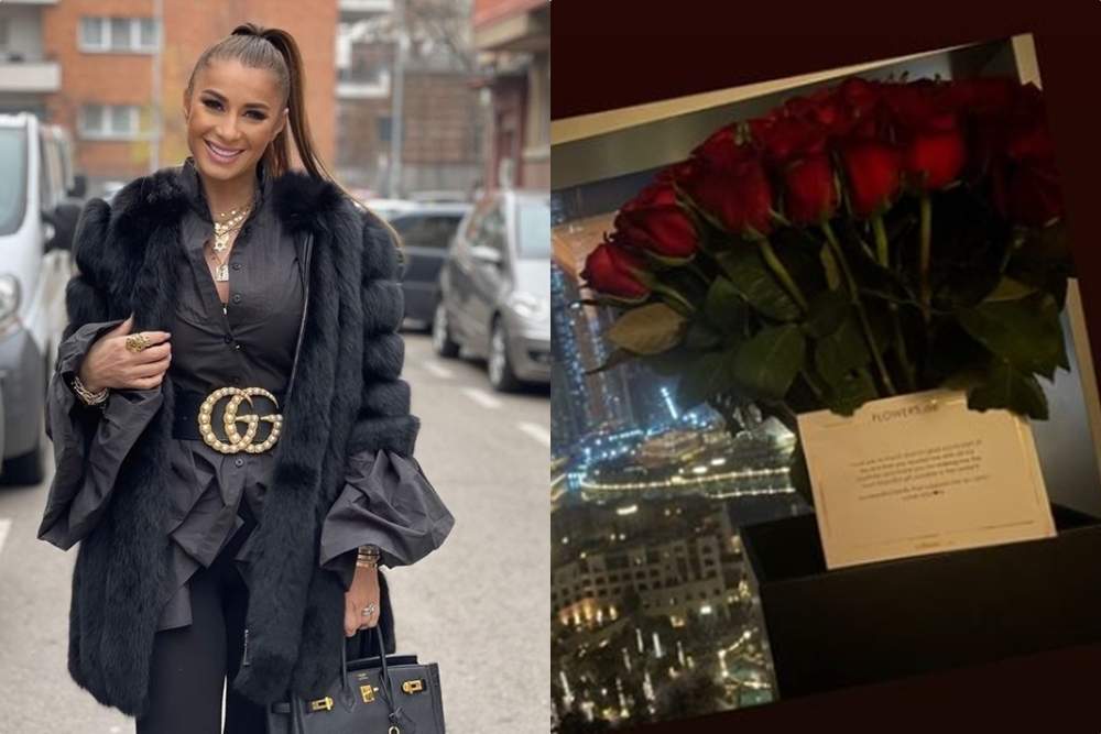 Cine-i „vinovatul”? Anamaria Prodan, surprinsă cu un buchet imens de trandafiri roșii, în Dubai 1