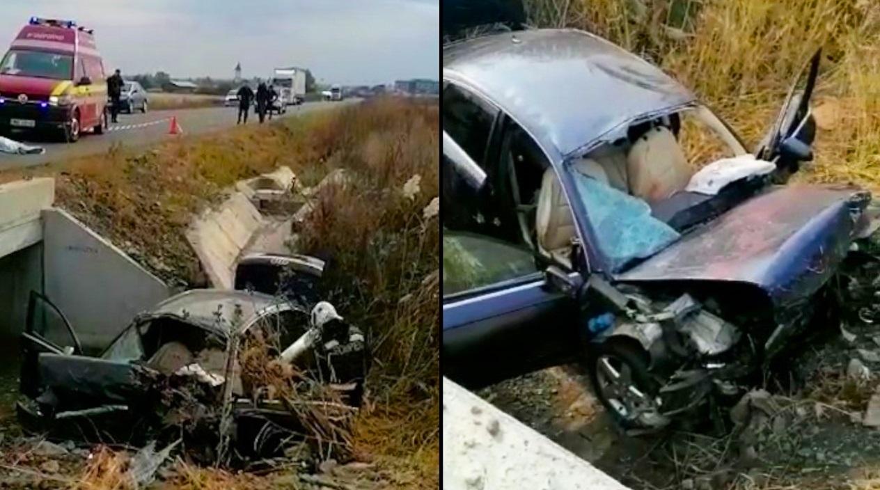 Dezastru pe șoselele din România. 4 bărbați au murit într-un accident pe centura din Rădăuți 1