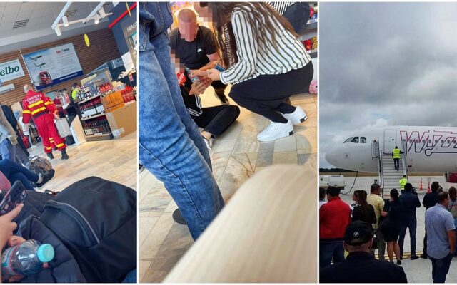 Doi români au leșinat într-un avion Wizz Air, blocat pe pistă. Membrii echipajului acuzați că au vorbit urât și au refuzat deschiderea ușilor 1