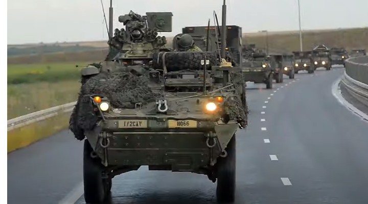 (Video) Cine sunt militarii americani cu blindate Stryker care vor veni în România 1