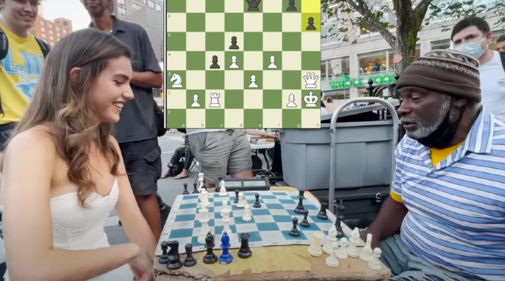 (Video) Alexandra, o tânără cu origini româneşti, a învins vedeta șahului din Manhattan în 8 minute şi 26 de secunde 1